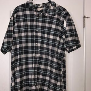 NWT🔥men’s short sleeve flannel xxl sonoma brand